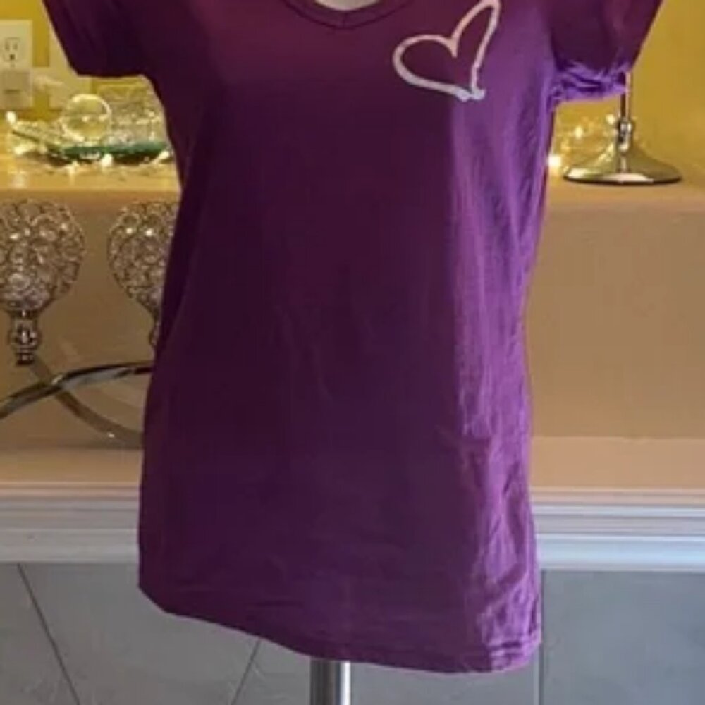 ⚡FINAL SALE⚡Purple Harmonie HPNOTIQ Liqueur LiveLouder Sexy Baby Tee NWOT - Picture 5 of 11
